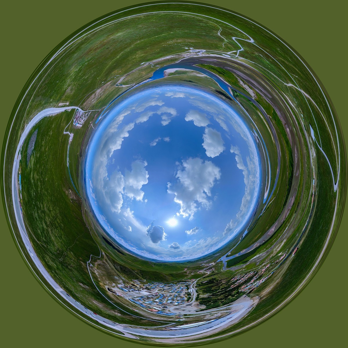 航拍的图片。。。