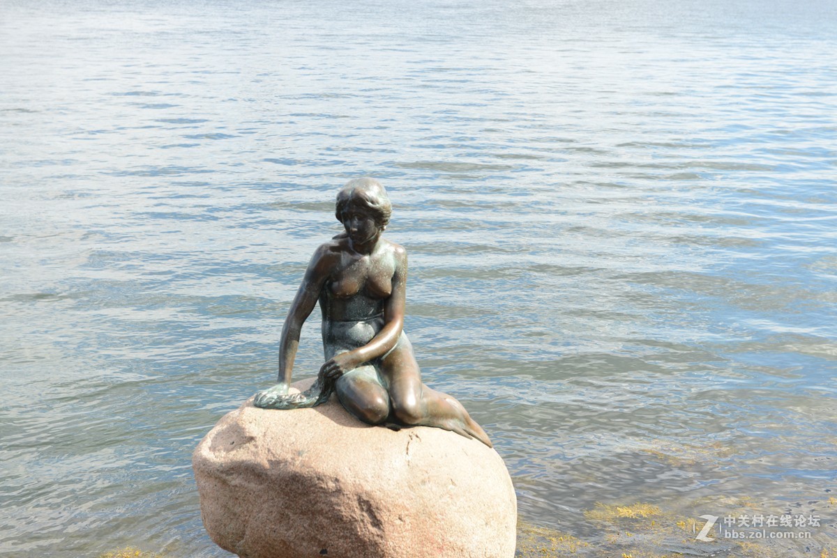 丹麦美人鱼铜像及长堤公园风光随拍