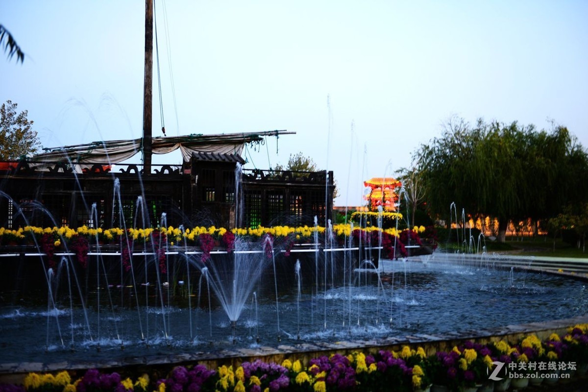 开封市重阳节清明上河园国际菊花展剪影