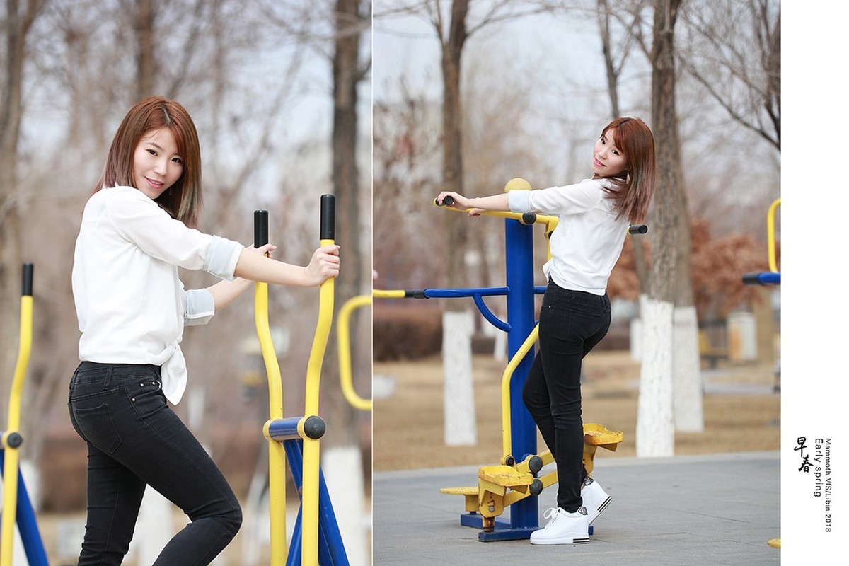 【早春】. 健身公园随拍