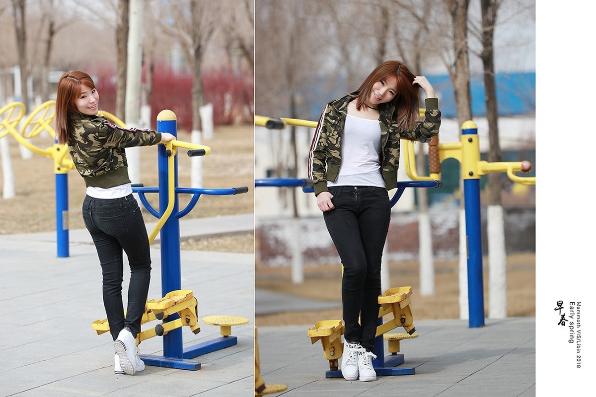 【早春】. 健身公园随拍
