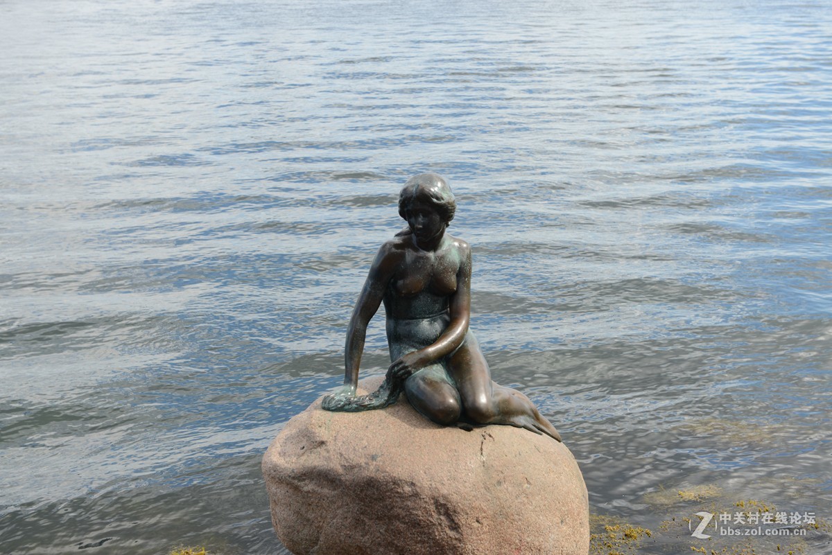 丹麦美人鱼铜像及长堤公园风光随拍