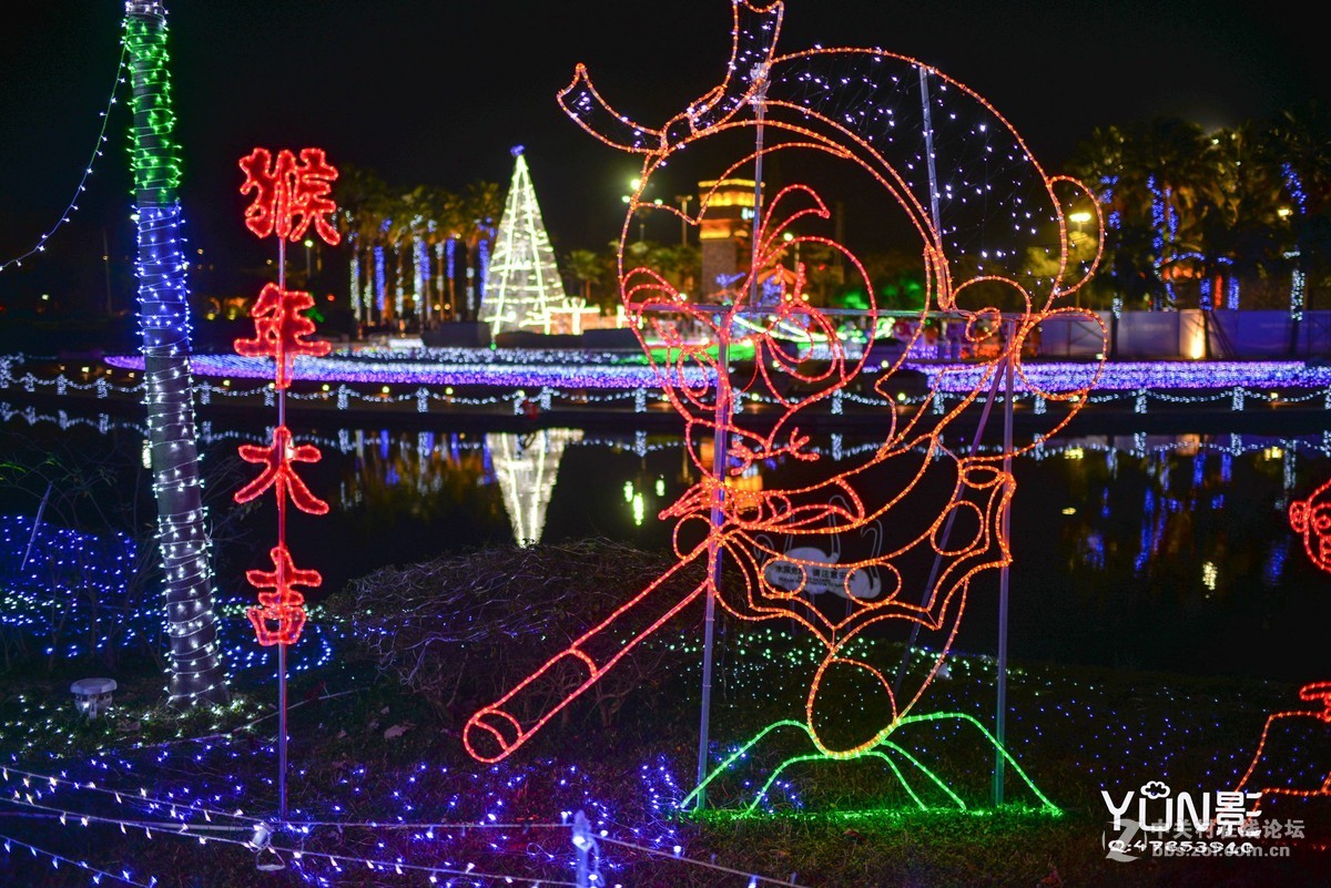嘉和城花灯展          【YUN影作品】