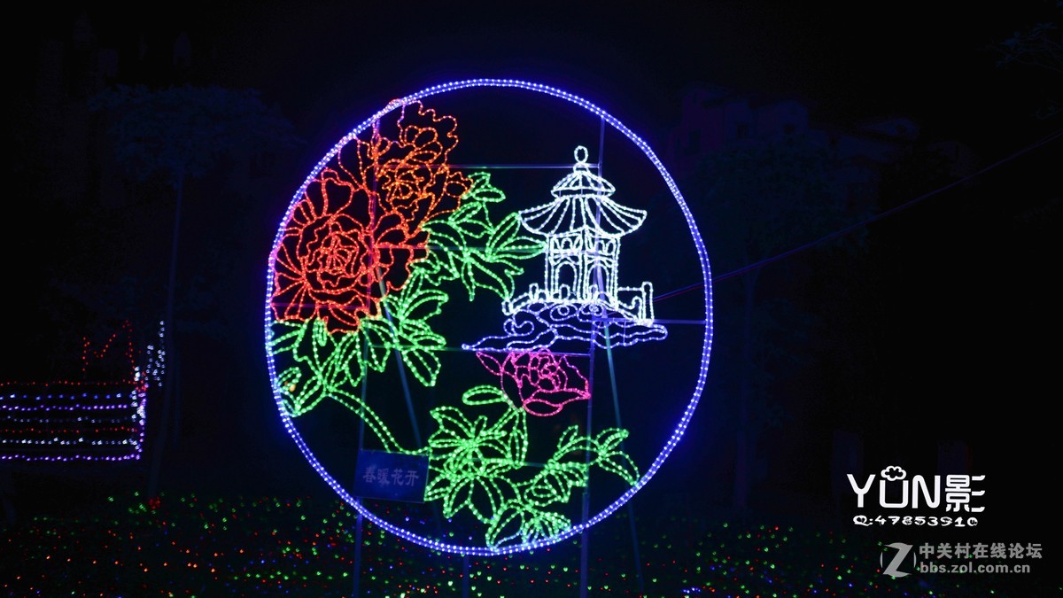 嘉和城花灯展          【YUN影作品】