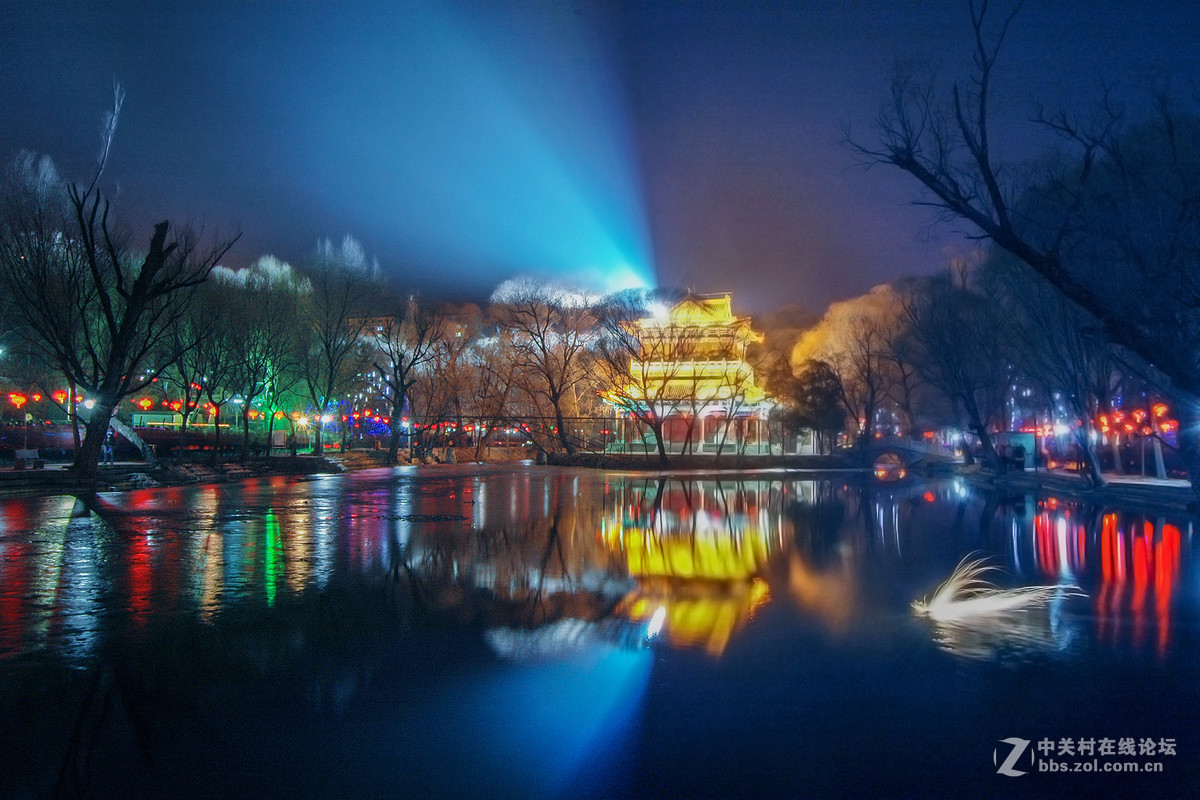 用了十年老尼康D70单反套机（柳湖五彩斑斓）