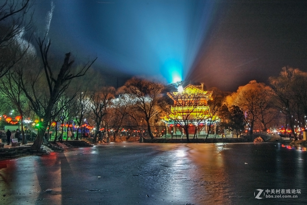 用了十年老尼康D70单反套机（柳湖五彩斑斓）