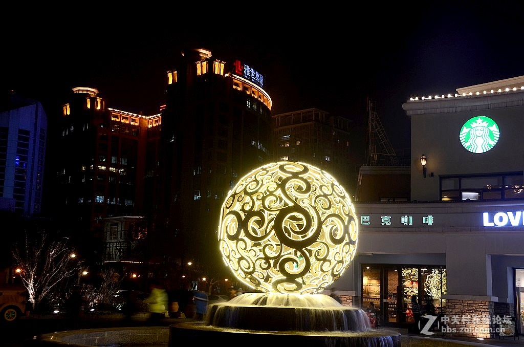 蓝色湾广场-------夜景（2）