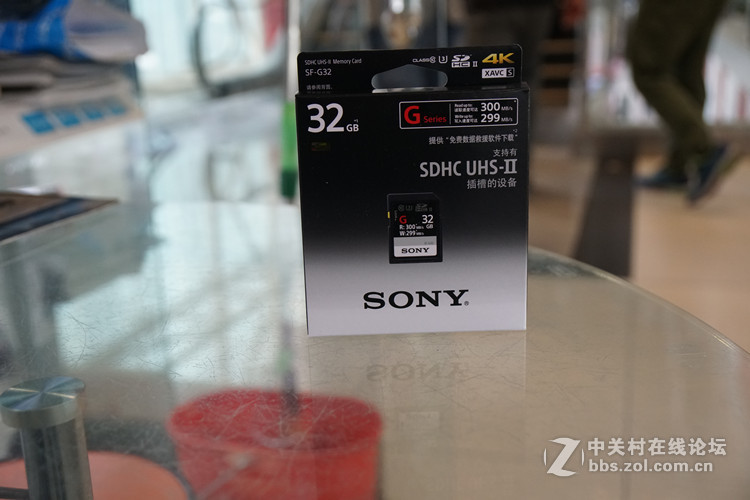 索尼新品SD卡 SF-G32/G64/G128，读取300M写入299M，到货中