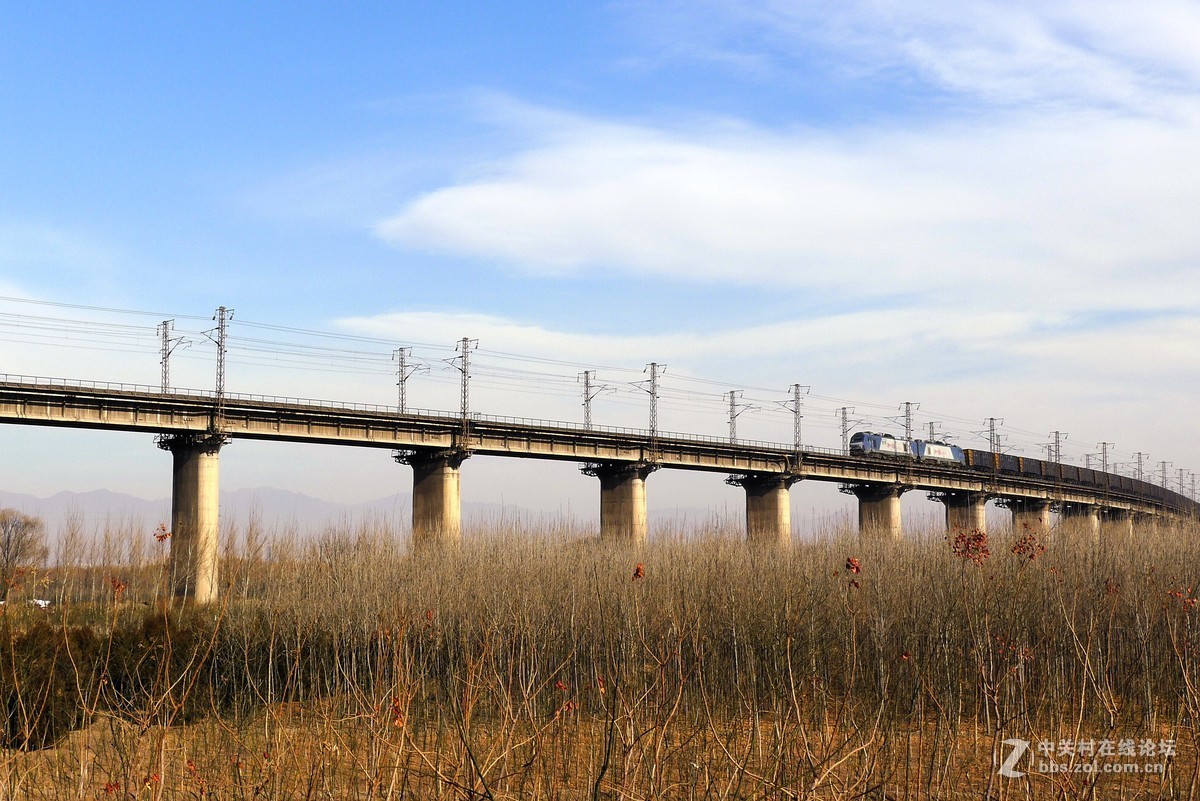 大秦铁路看火车