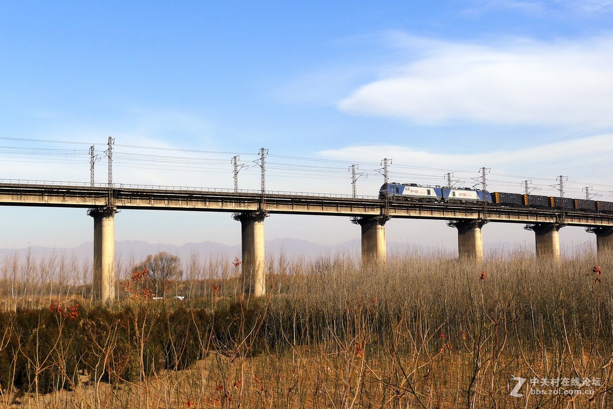 大秦铁路看火车