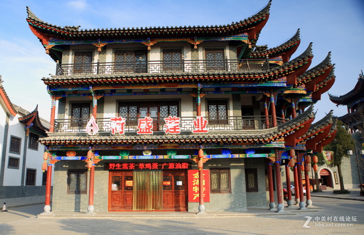 金湖尧帝古城掠影