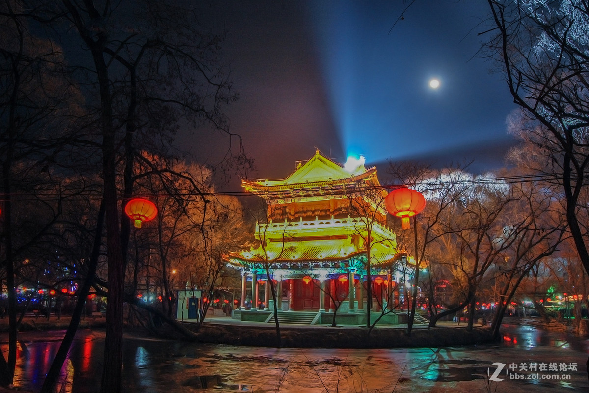 用了十年老尼康D70单反套机（柳湖五彩斑斓）