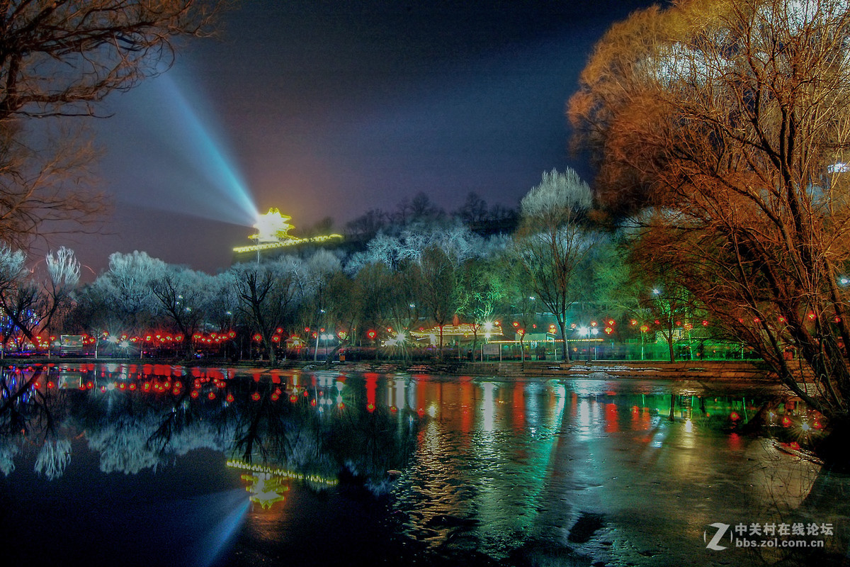 用了十年老尼康D70单反套机（柳湖五彩斑斓）