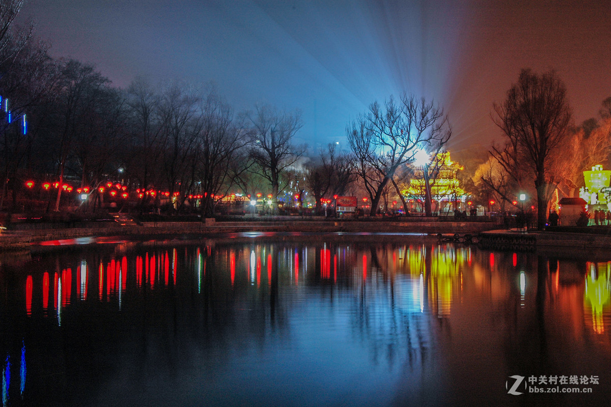 用了十年老尼康D70单反套机（柳湖五彩斑斓）
