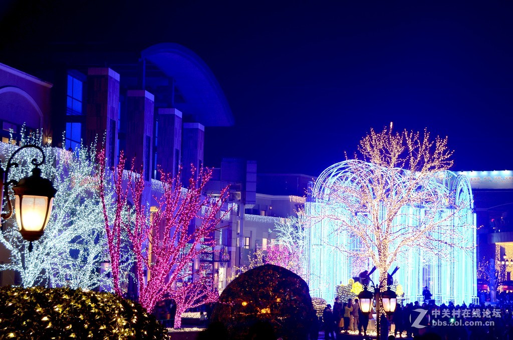 蓝色湾广场-------夜景（2）