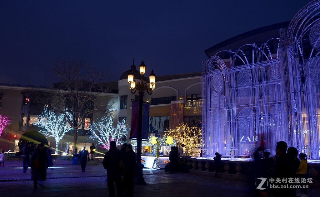 蓝色湾广场-------夜景（2）