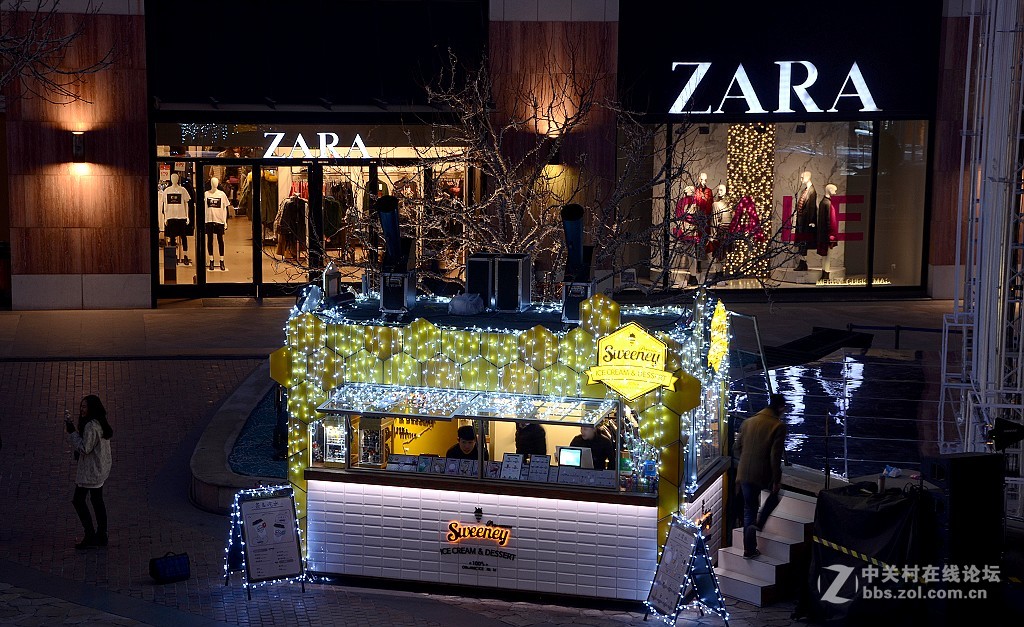 蓝色湾广场-------夜景（2）