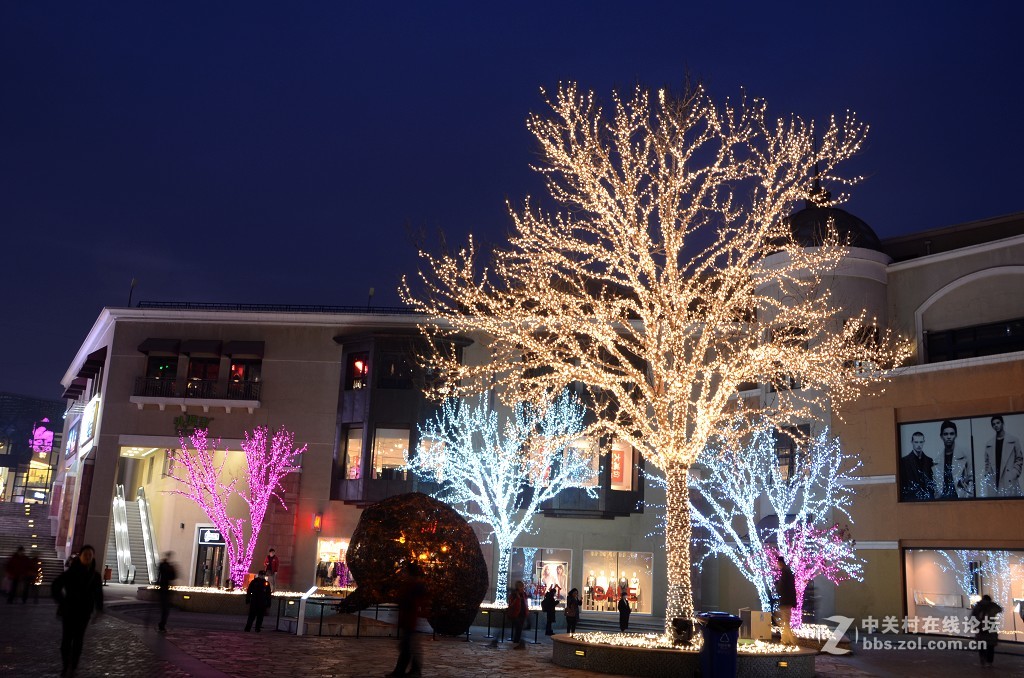 蓝色湾广场-------夜景（2）