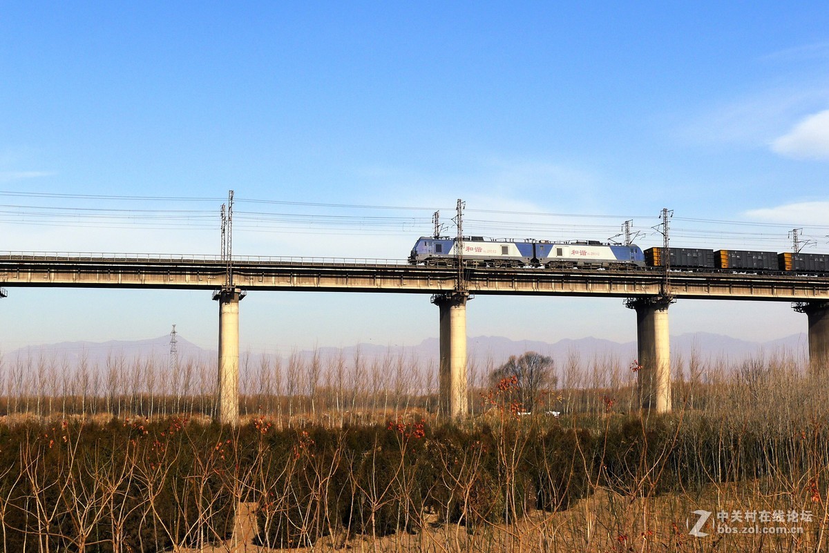 大秦铁路看火车