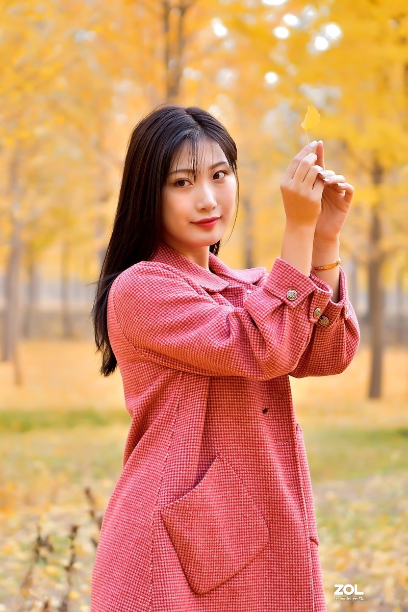 【视觉光影】金秋、银杏、靓模（9）