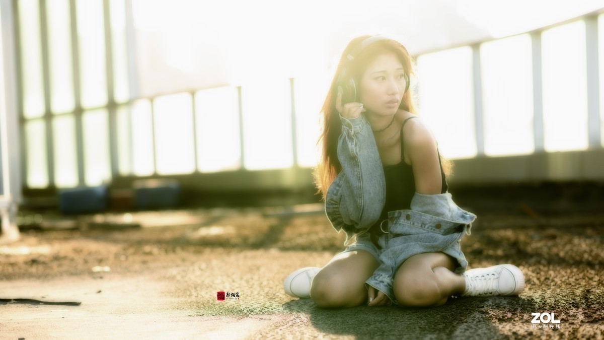 阳光,风,耳机,情绪!! !!