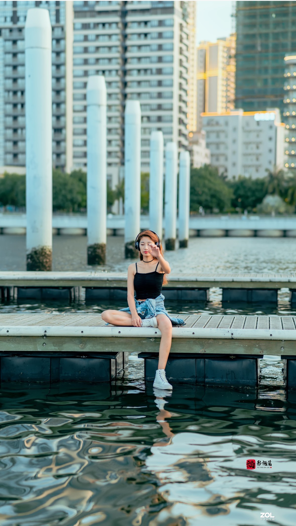 阳光,风,耳机,情绪!! !!