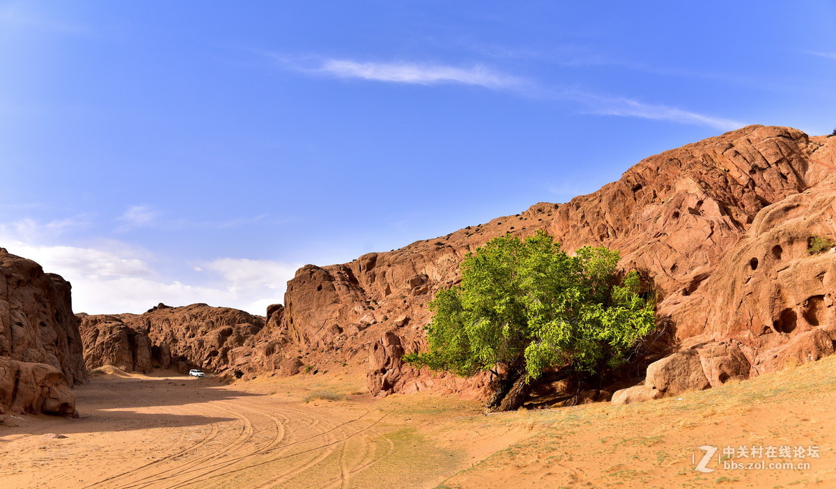 内蒙古阿拉善戈壁风光