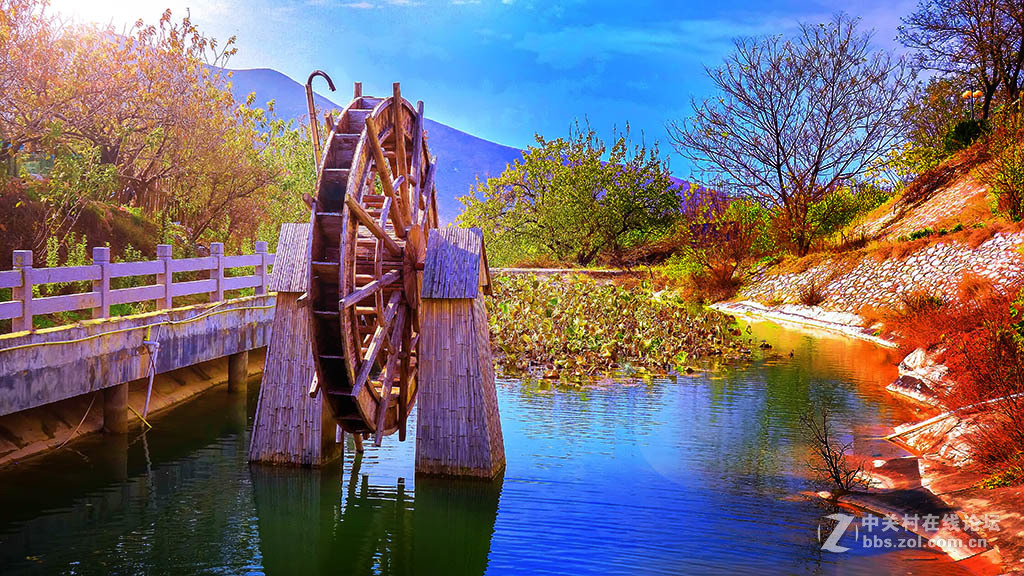 新手黑卡拍摄风景照 淮北饮马泉山庄
