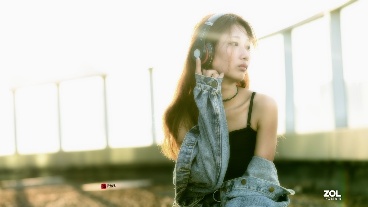 阳光,风,耳机,情绪!! !!