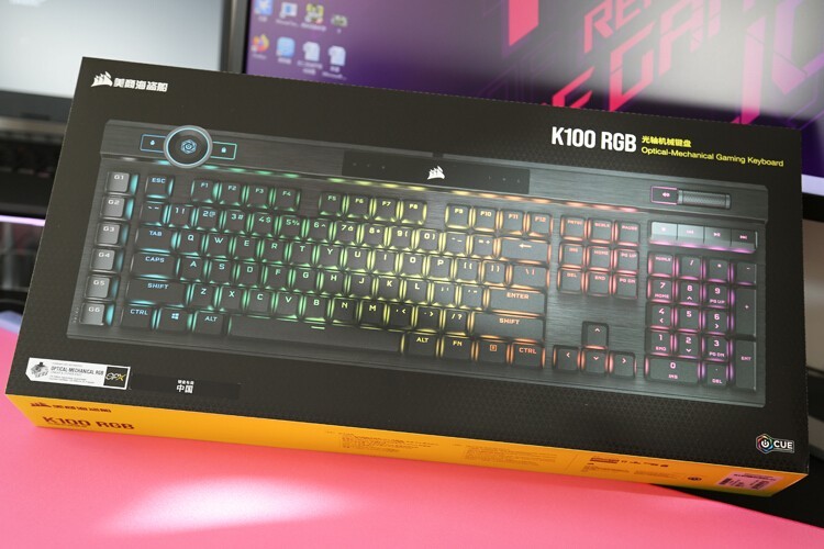 键皇驾到：海盗船K100 RGB机械键盘OPX光轴体验