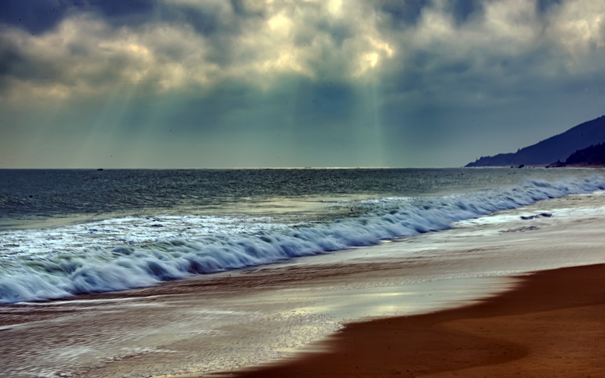 广东阳江海陵岛东岛金沙滩