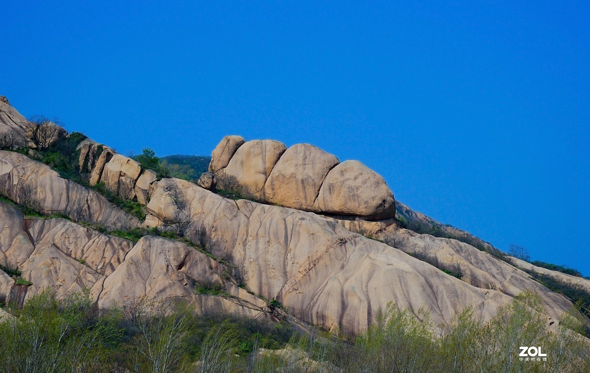 嵖岈山的奇峰怪石