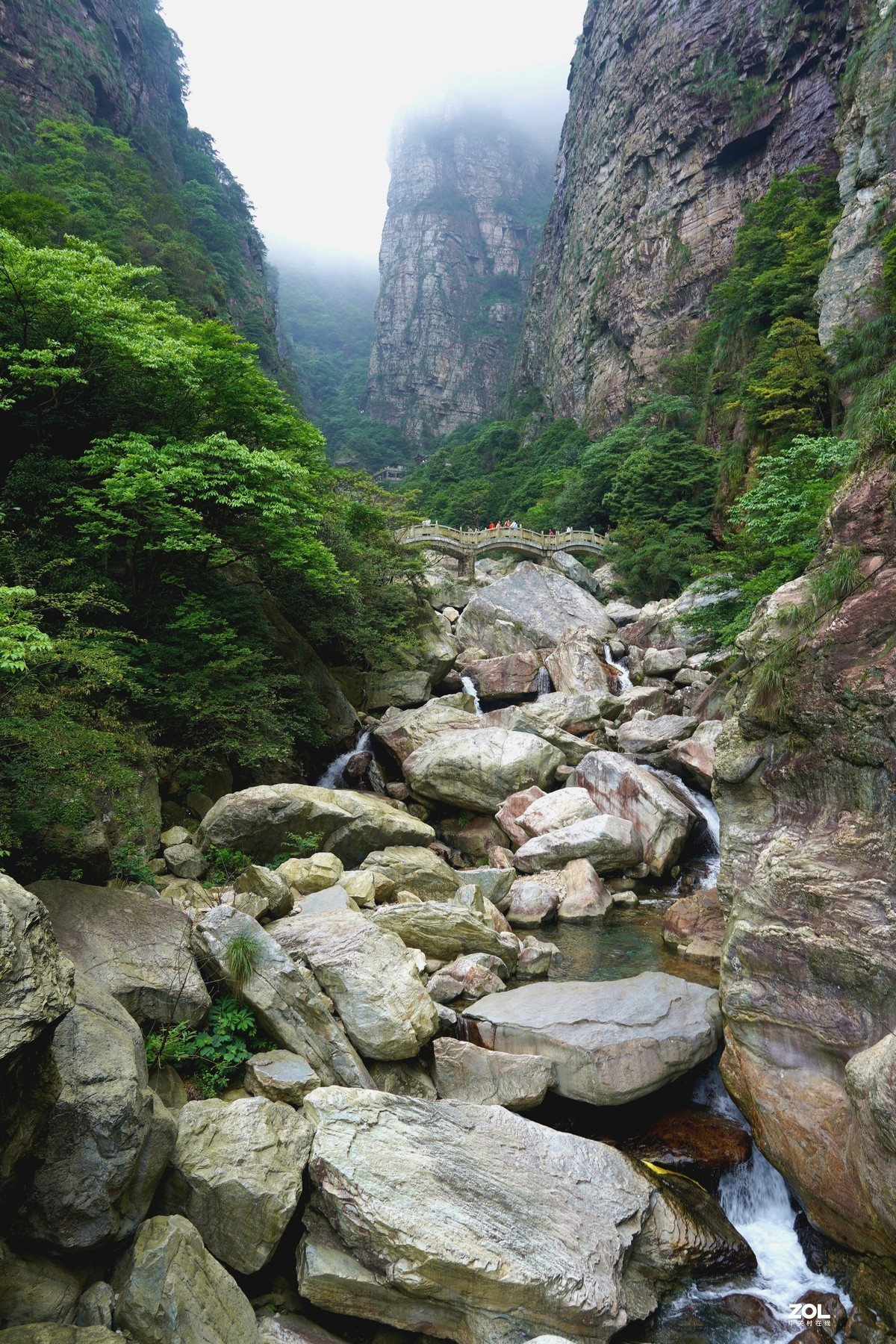 庐山三叠泉九叠谷-中关村在线摄影论坛