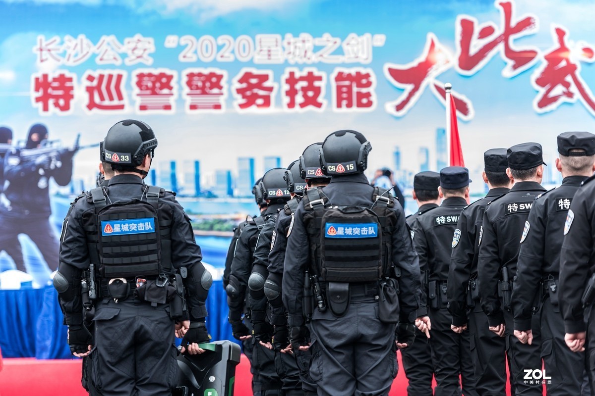 特警英姿——“2020星城之剑”特巡警技能比武现场抓拍记