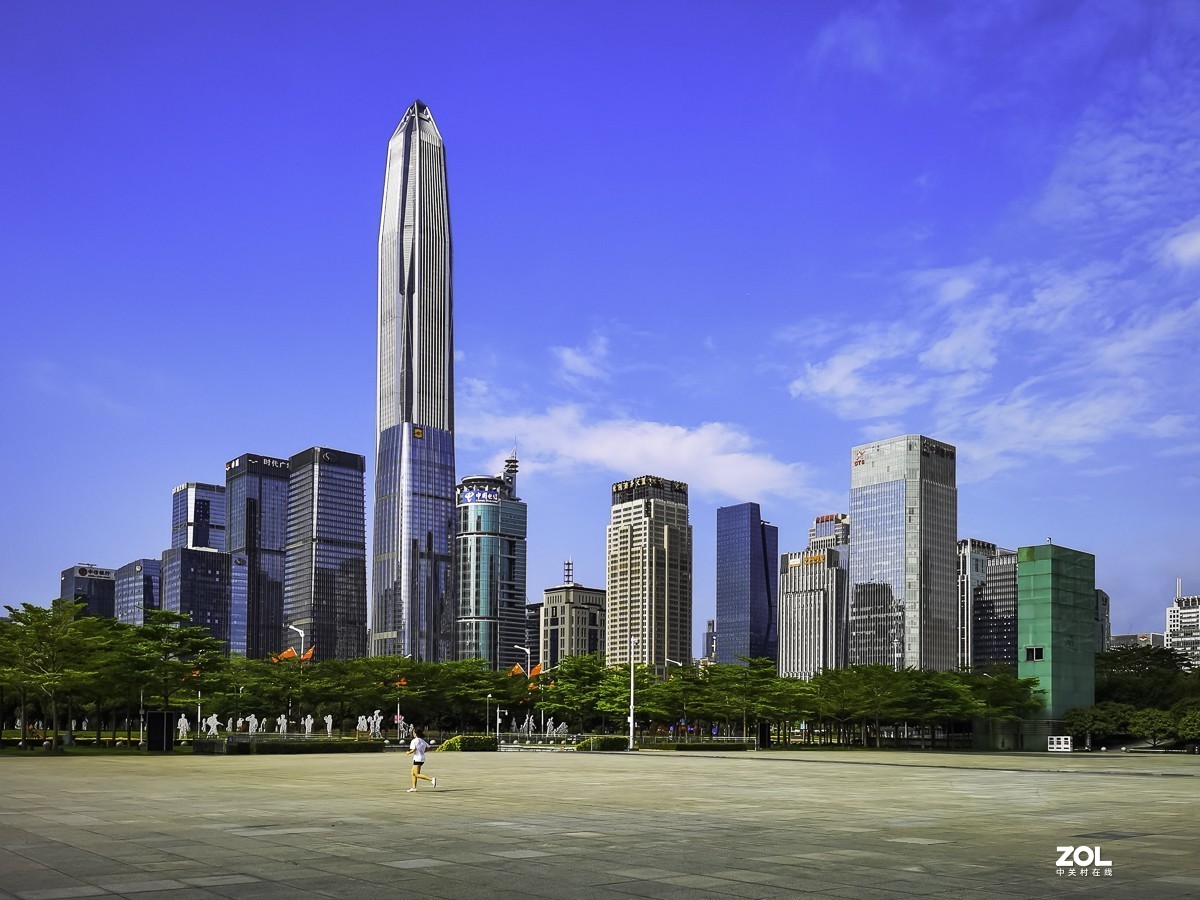 深圳市民中心广场掠影