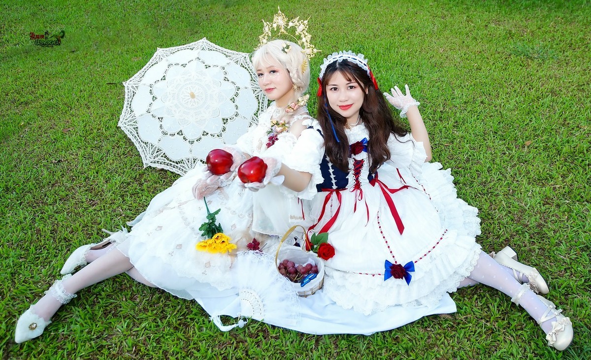 可爱洛丽塔公主姐妹花花安坭