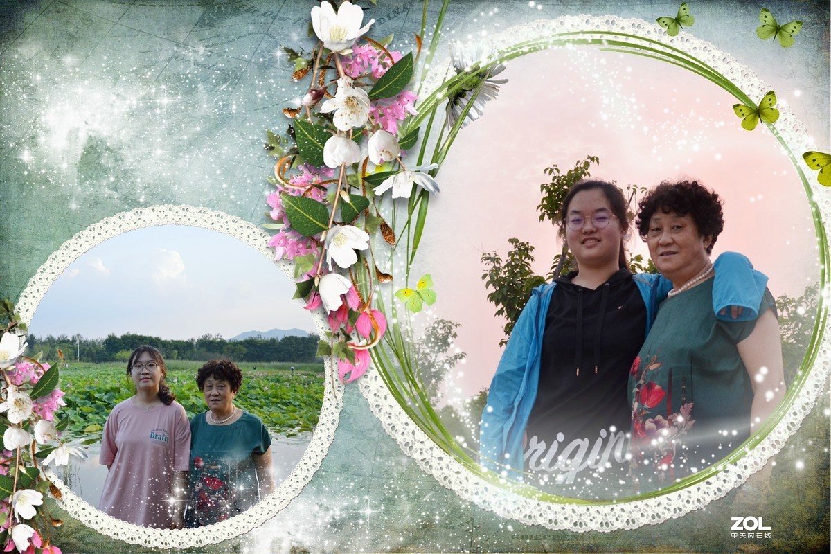 第一次给老娘拍照，愿余生，我们一切安好！