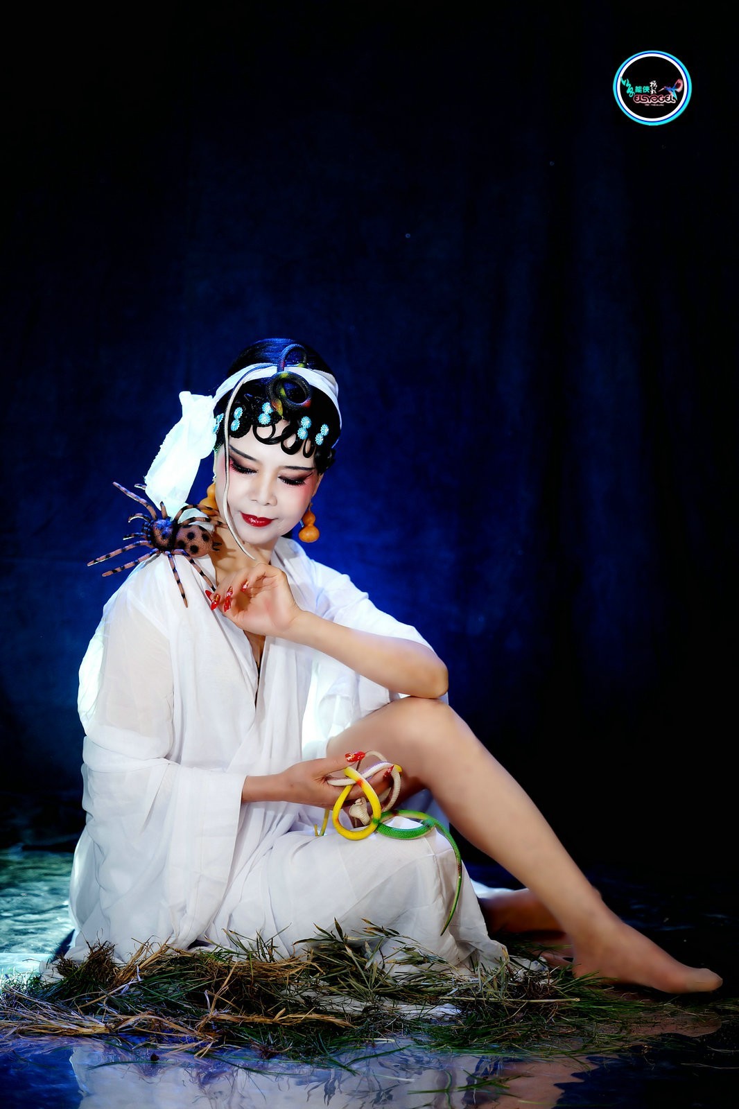 古装白蛇美女粱祝