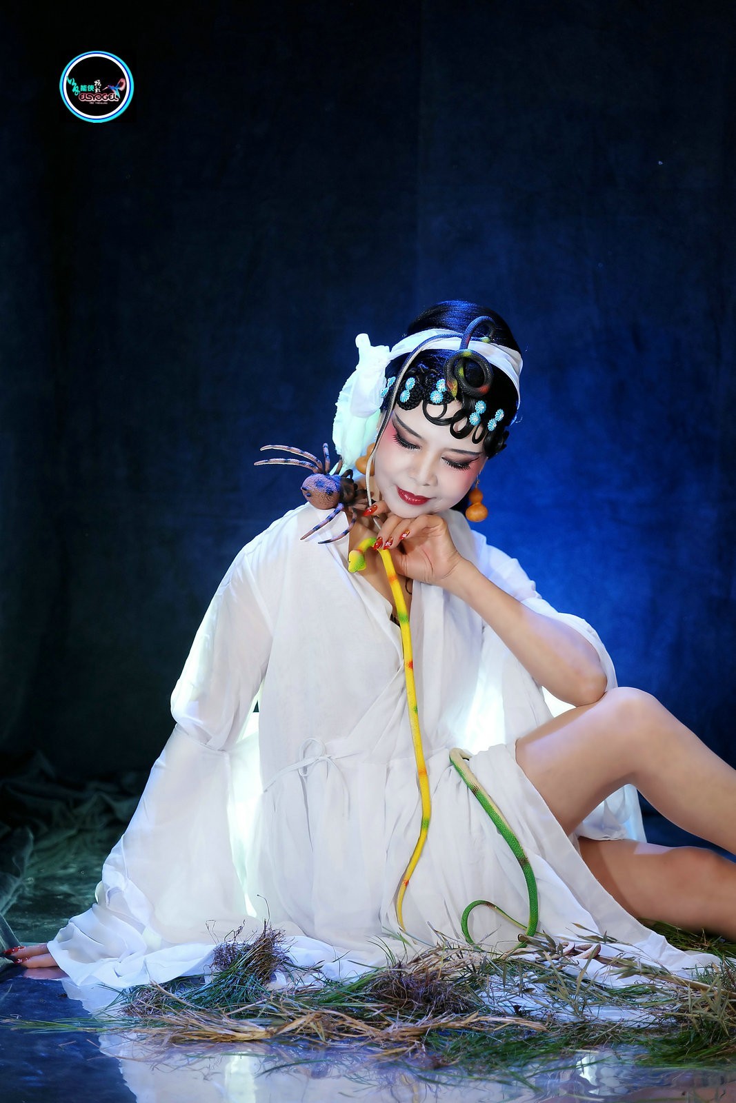 古装白蛇美女粱祝