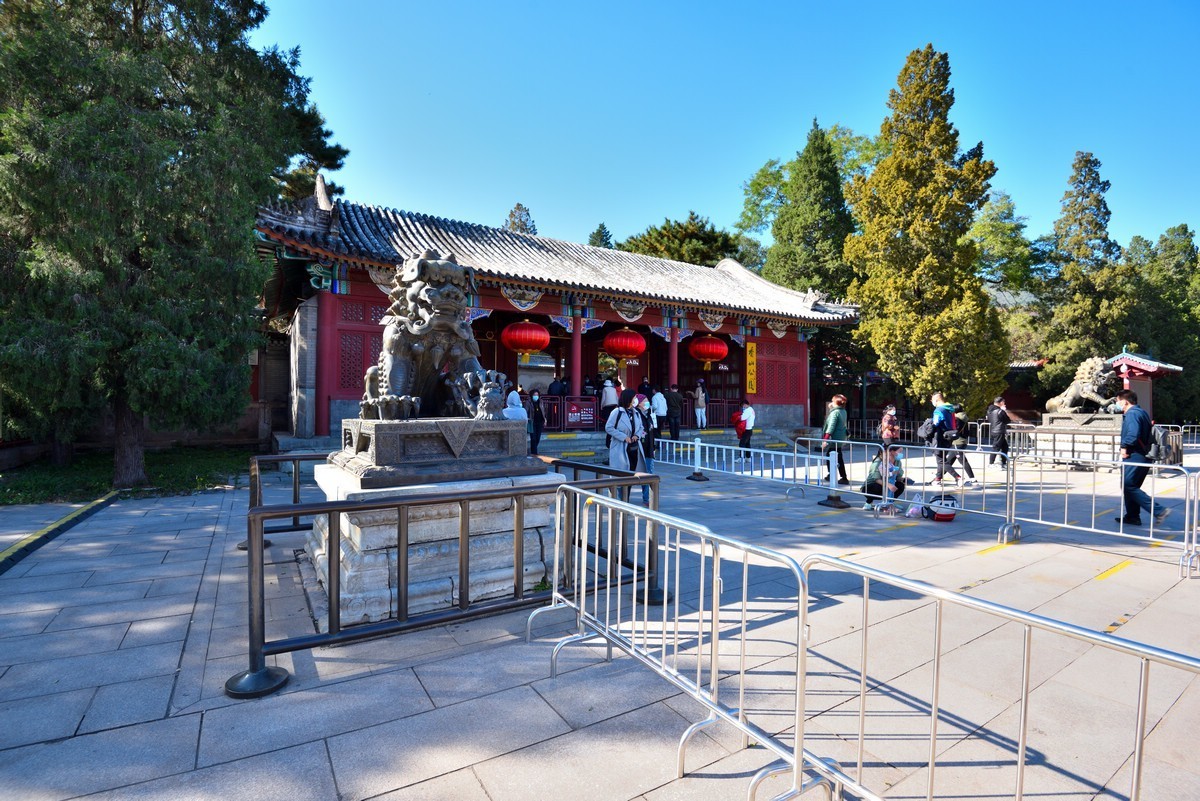 北京香山公园看红叶 2/4