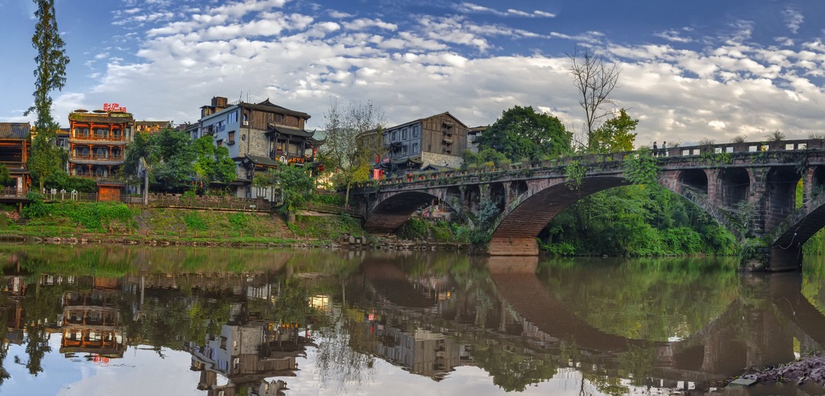 四川眉山洪雅柳江古镇2