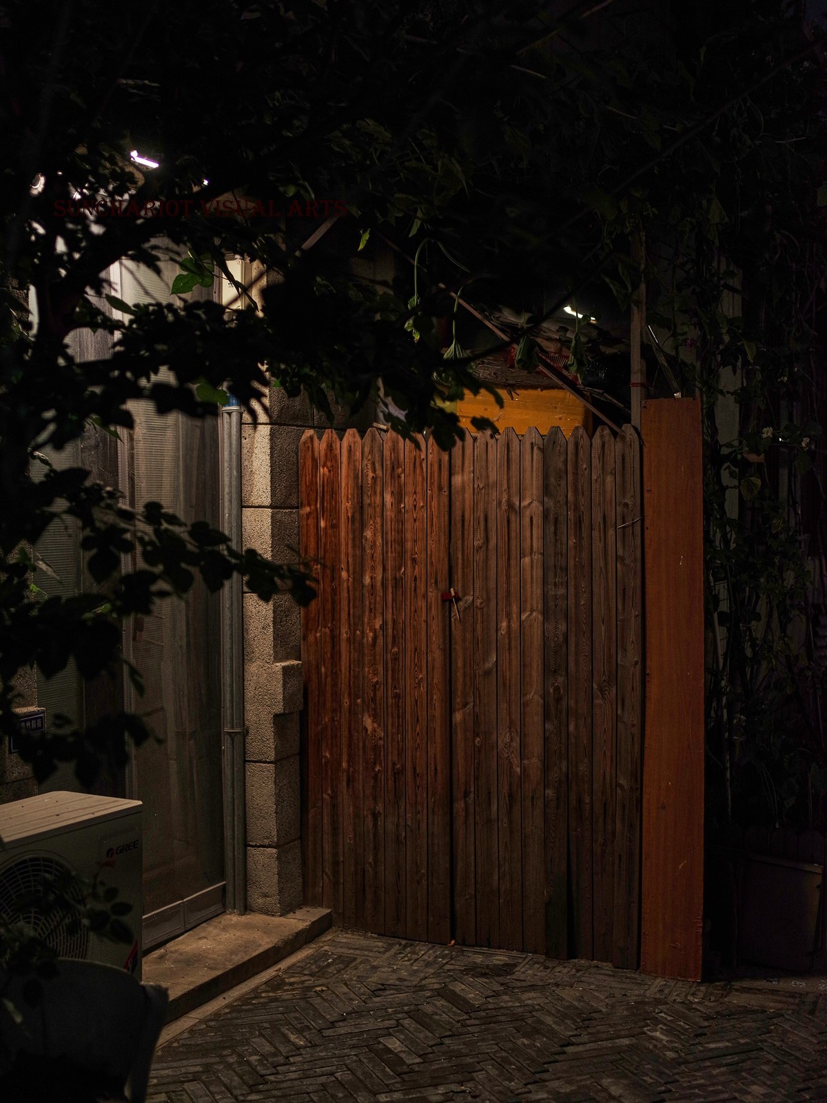 杨梅竹斜街夜景