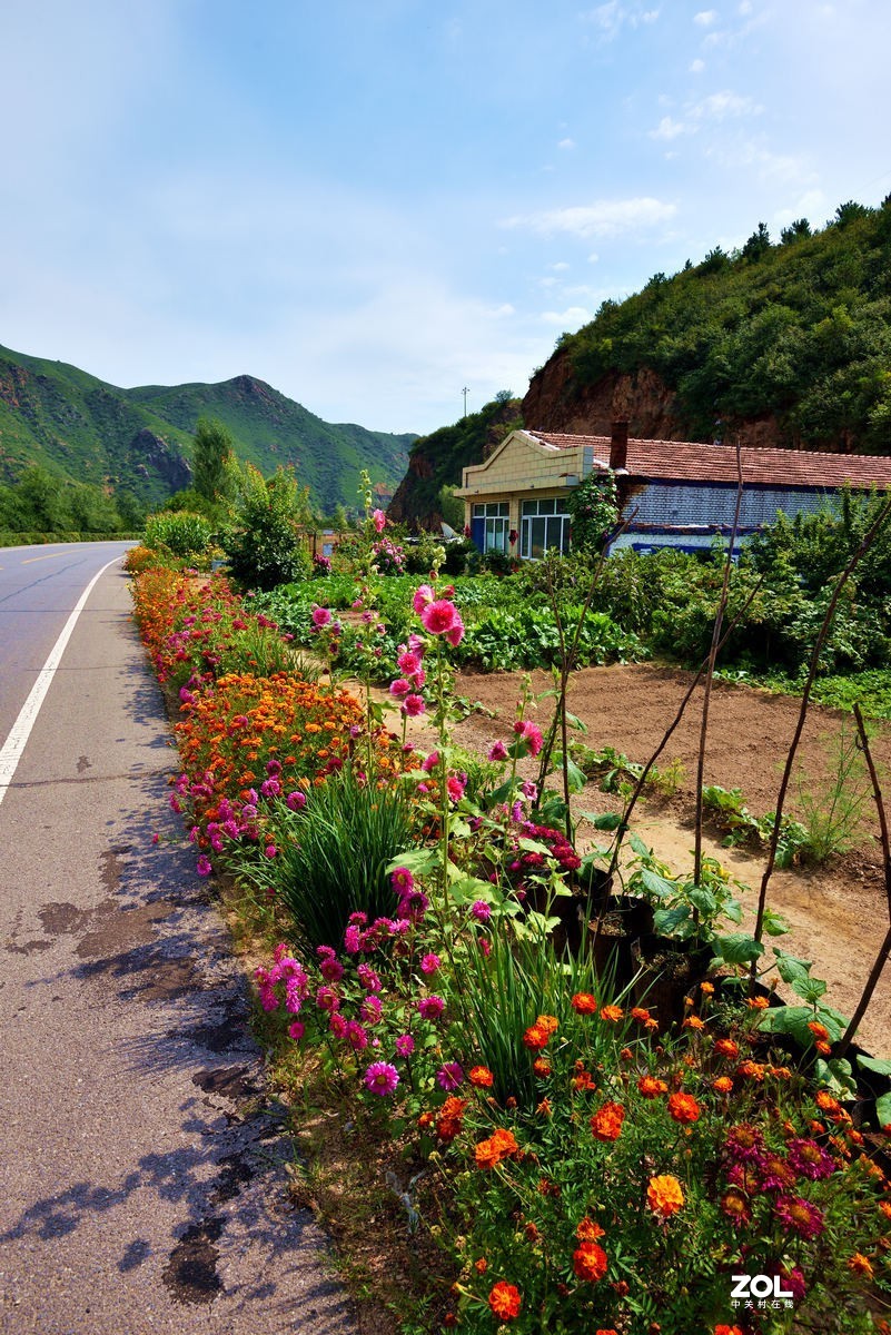 赤城的山水景色美