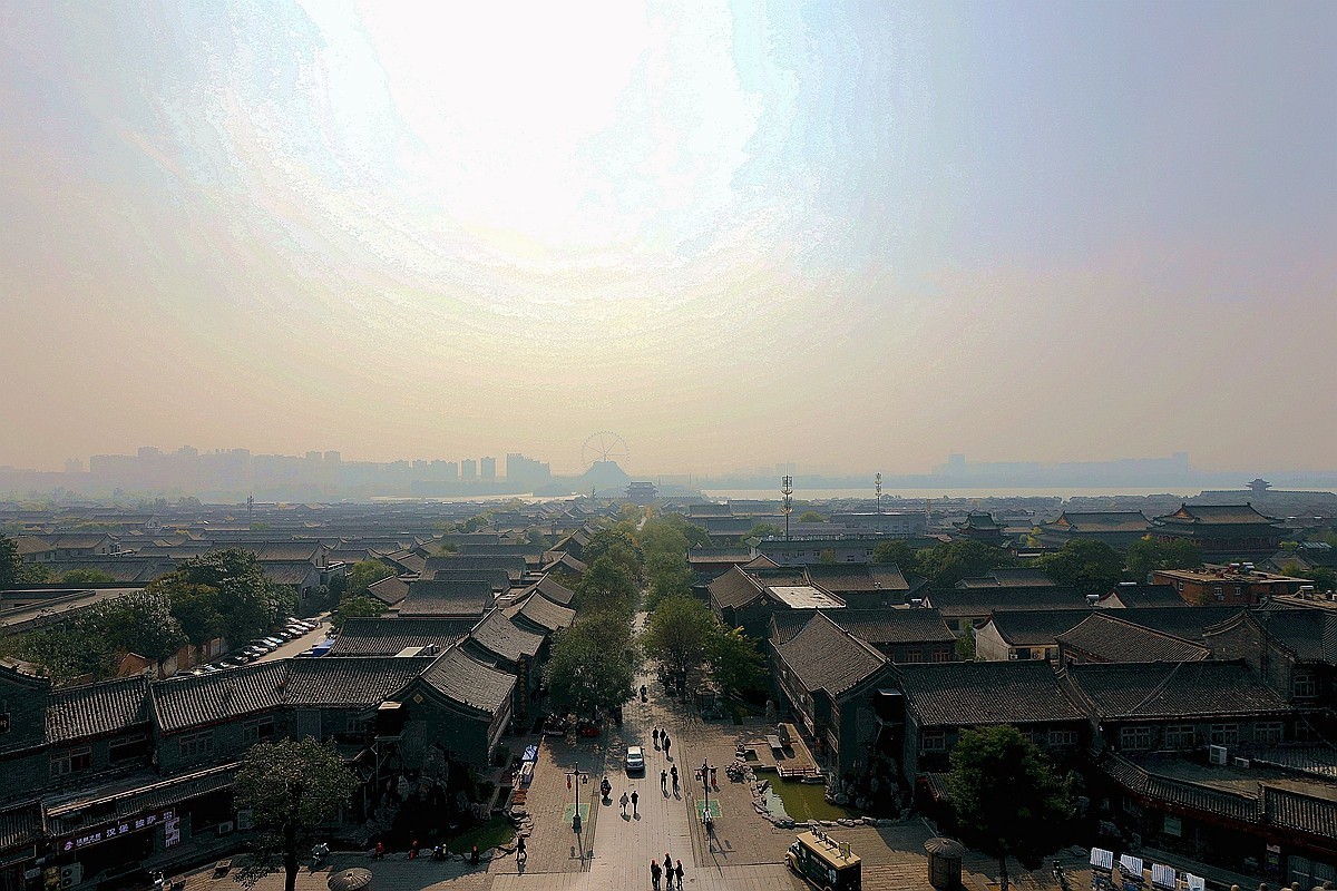 光岳楼上观中华不上古城——东昌府