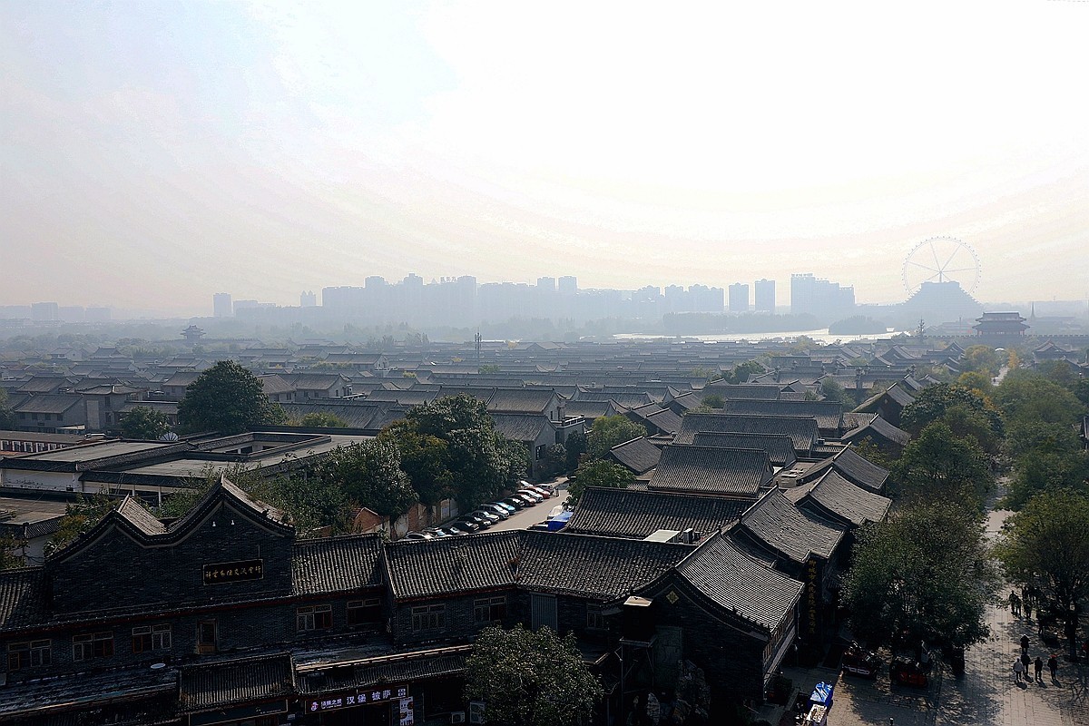 光岳楼上观中华不上古城——东昌府