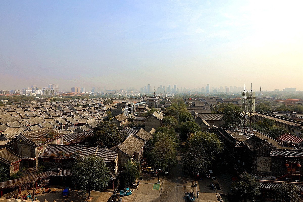 光岳楼上观中华不上古城——东昌府