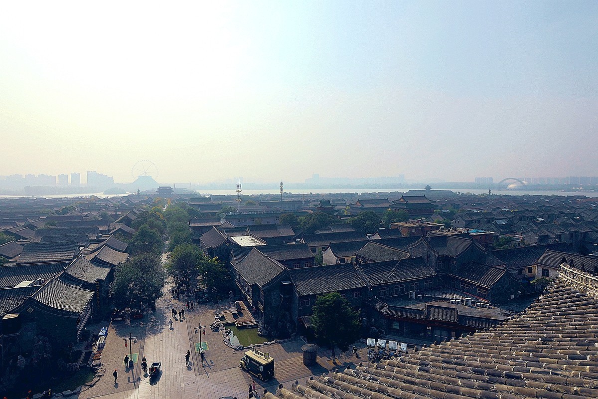 光岳楼上观中华不上古城——东昌府