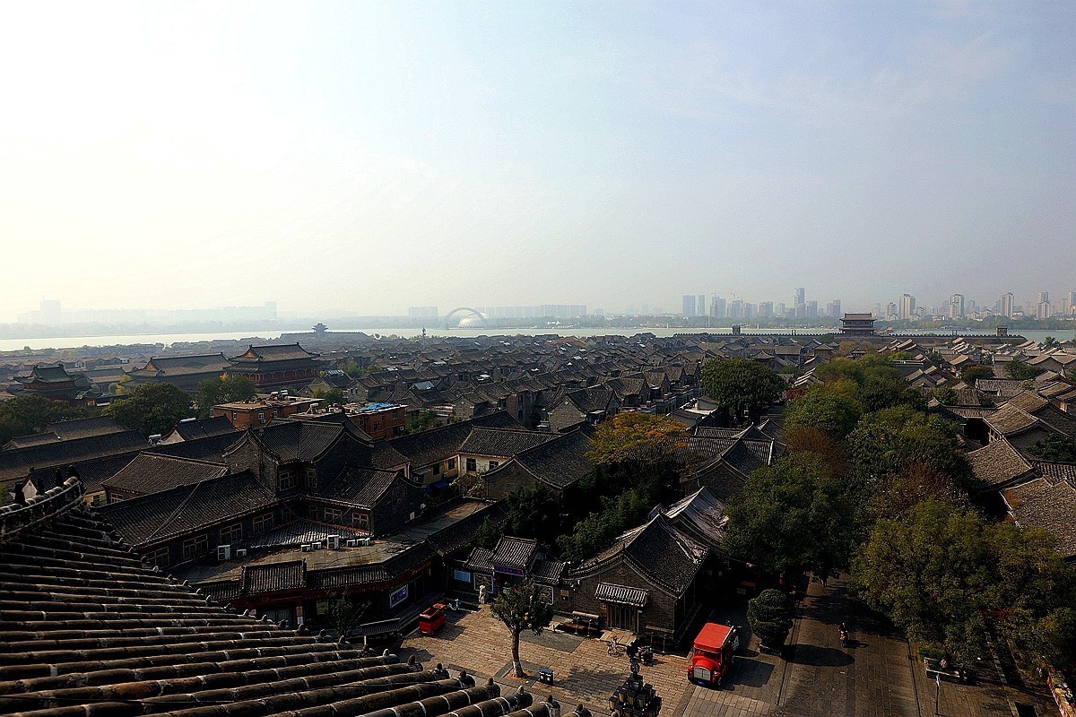 光岳楼上观中华不上古城——东昌府