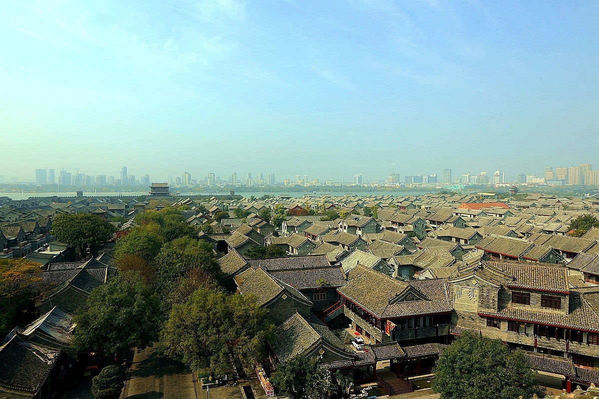 光岳楼上观中华不上古城——东昌府
