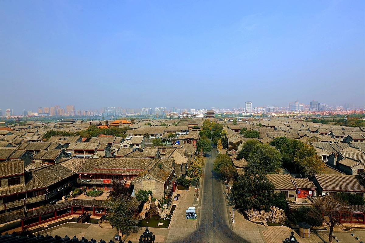 光岳楼上观中华不上古城——东昌府